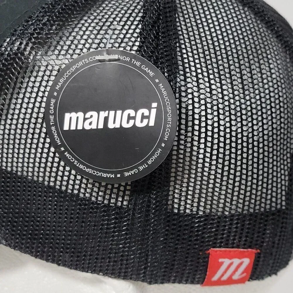 Marucci Baseball Hat Youth Snapback Adjustable Crosspatch‎ Trucker Cap Mesh Back